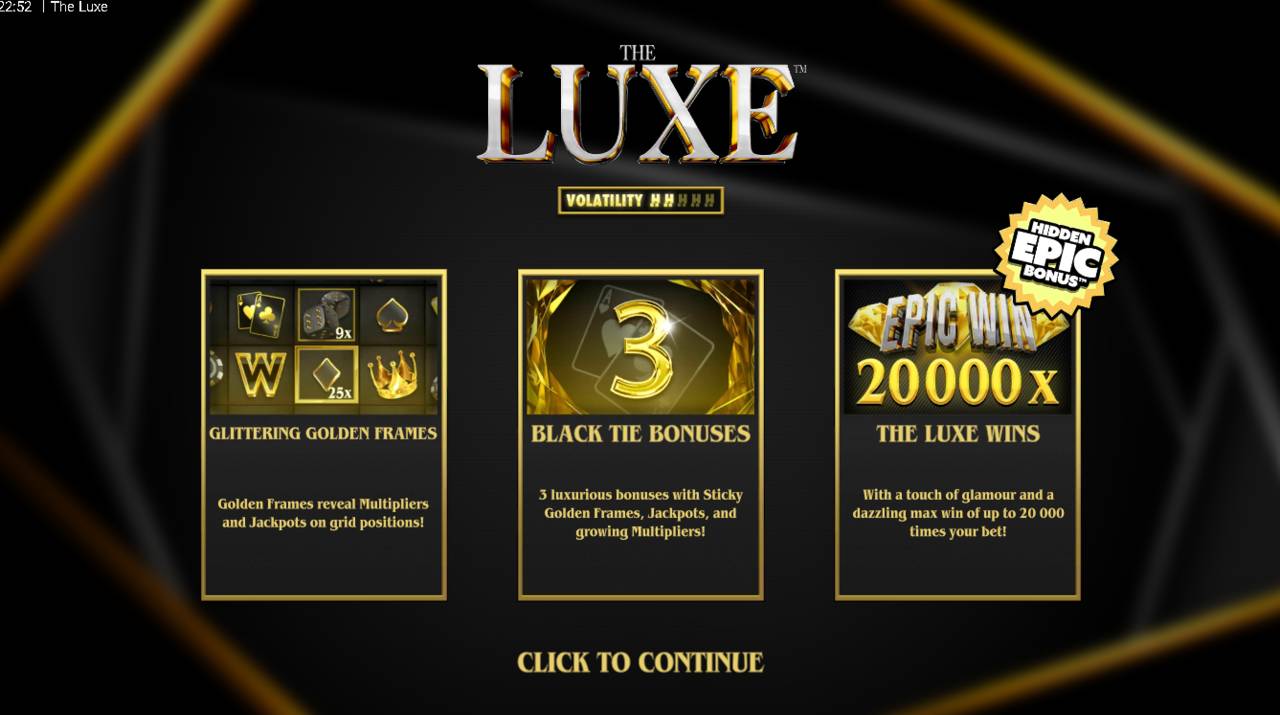The Luxe (Hacksaw Gaming) Image 1